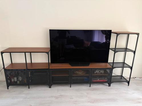 Woonkamer set IKEA FJALLBO, Huis en Inrichting, Kasten | Stellingkasten, Zo goed als nieuw, Ophalen