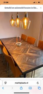Eettafel en salontafel, Huis en Inrichting, Tafels | Eettafels, Ophalen, 200 cm of meer, 50 tot 100 cm, Zo goed als nieuw