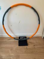 Hoelahoep met Gewicht + Sportbay Waist Trimmer, Sport en Fitness, Ophalen of Verzenden, Met gewicht, Zo goed als nieuw, Fitness hoelahoep