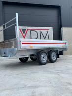Plateauwagen tot 750kg - enkelas en dubbelas - AKTIE PRIJS !, Auto diversen, Aanhangers en Bagagewagens, Ophalen of Verzenden