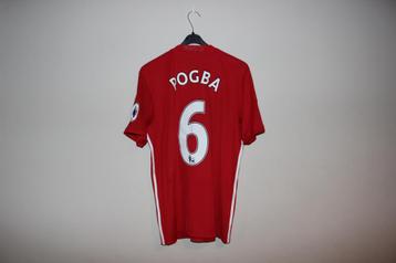 Authentiek Manchester United Thuis 2016/2017 Paul Pogba #6 beschikbaar voor biedingen