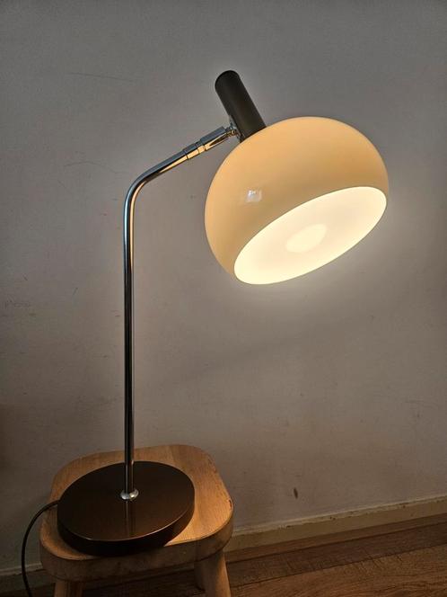Vintage Dijkstra tafellamp, Huis en Inrichting, Lampen | Tafellampen, Gebruikt, 50 tot 75 cm, Kunststof, Metaal, Ophalen