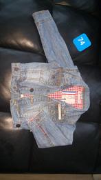 Nieuw spijkerjasje Lief stoer! Zara look 74 unisex 💫, Jongetje of Meisje, Ophalen of Verzenden, Jasje, Lief!