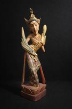 Balinese dame handgeschilderd, Ophalen of Verzenden