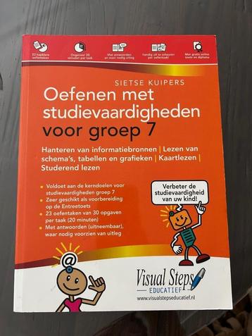 Oefenen met studievaardigheden voor groep 7 beschikbaar voor biedingen