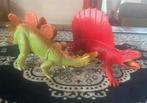 U.K.R.D. Stegosaurus en Edathosaurus 1986, Ophalen of Verzenden, Gebruikt, Overige soorten, Beeldje of Figuurtje