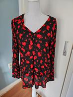 Kaffe Curve gebloemde blouse - Maat 44 - nieuw, Kaffe Curve, Zwart, Maat 46/48 (XL) of groter, Nieuw