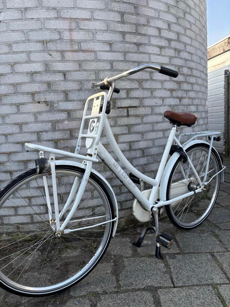 Cortina U4 Damesfiets 28 inch - Wit, Fietsen en Brommers, Fietsen | Dames | Damesfietsen, Ophalen, Overige merken, 53 tot 56 cm