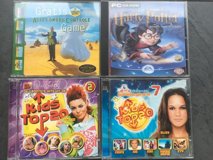 Kindercd's, computerspelletjes en hit cd's € 1 p. st., Cd's en Dvd's, Cd's | Kinderen en Jeugd, Gebruikt, Muziek, 6 tot 9 jaar