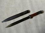 wo2 - k98 bajonet met schede - mauser k98, Verzamelen, Ophalen of Verzenden, Landmacht, Duitsland, Mes of Dolk