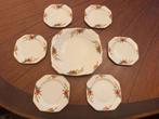 Servies Gebak Snack High Tea Alfred Meakin Corn Poppy 1930, Antiek en Kunst, Antiek | Servies los, Ophalen
