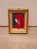 Heilige fabiola prent by henner antiek, Antiek en Kunst, Ophalen of Verzenden