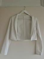 Witte Bolero - Maat S, Ophalen of Verzenden, Zo goed als nieuw, Maat 36 (S), Wit