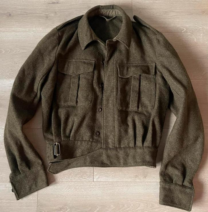 Nederlands Battledress jasje 1967, Verzamelen, Militaria | Algemeen, Landmacht, Kleding of Schoenen, Nederland, Ophalen of Verzenden