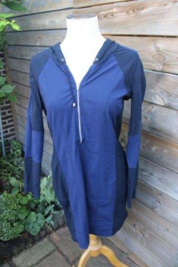Jurk donkerblauw/ zwart Claudia Strater mt 40 travel Vas AAN beschikbaar voor biedingen