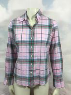 Hilfiger roze geruite blouse maat 8  XS (1C1)