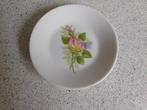 2x Bord 11 cm. Roos en Vergeet mij niet, Ophalen of Verzenden, Zo goed als nieuw, Bord(en), Overige stijlen