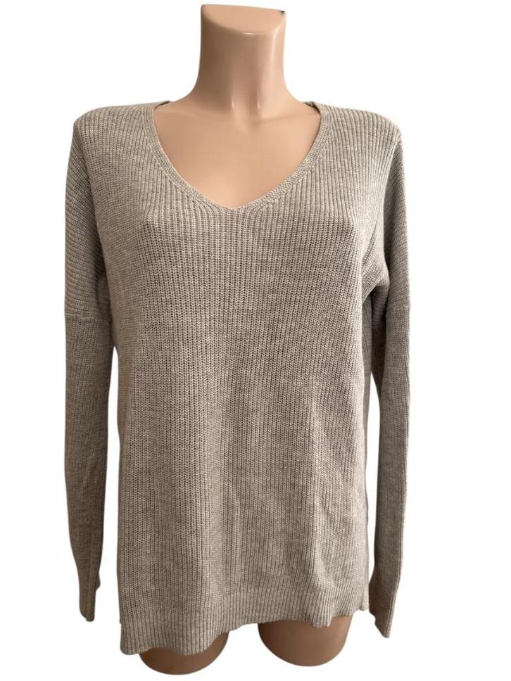 Knit-Ted trui L, Kleding | Dames, Truien en Vesten, Zo goed als nieuw, Maat 42/44 (L), Grijs, Ophalen of Verzenden