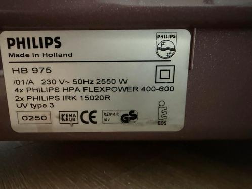 Zonnebank SunRelaxmobile philps hb975, Witgoed en Apparatuur, Zonnebanken en Gezichtsbruiners, Zonnebank enkelzijdig, Minder dan 10 lampen