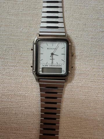 Junghans Dual Time Alarm Chronograph beschikbaar voor biedingen