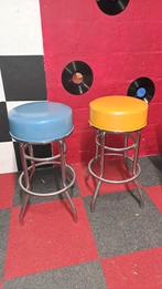 Barkruk vintage, Huis en Inrichting, Barkrukken, 1 kruk, Ophalen of Verzenden, 60 tot 90 cm