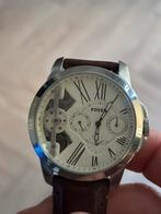 Diverse heren horloges te koop. Fossil/tommy hilfiger, Sieraden, Tassen en Uiterlijk, Horloges | Heren, Overige merken, Leer, Staal