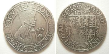 Utrecht Leicester Rijksdaalder zilver 1595 - Zeldzaam beschikbaar voor biedingen