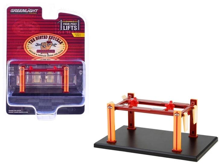 Auto-lift / brug van Greenlight 1/64 The Busted Knuckle, Hobby en Vrije tijd, Modelauto's | Overige schalen, Nieuw, Overige typen
