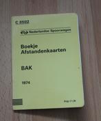 NS boekje Afstandenkaarten, Verzamelen, Spoorwegen en Tramwegen, Ophalen of Verzenden, Nieuw, Trein, Boek of Tijdschrift