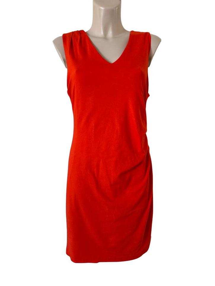 Selected Femme jurk S, Kleding | Dames, Jurken, Zo goed als nieuw, Maat 36 (S), Rood, Onder de knie, Ophalen of Verzenden
