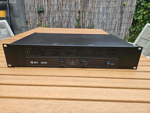 QTX QA400 400W Eindversterker, Audio, Tv en Foto, Versterkers en Receivers, Gebruikt, Stereo, 120 watt of meer, Overige merken