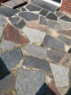 Natuursteen terras, Tuin en Terras, Tegels en Klinkers, Ophalen of Verzenden, Zo goed als nieuw, Terrastegels, Natuursteen
