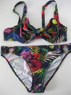 Bikini blauw met fruit en bloemen maat 42 / 42 D-E Nieuw, Nieuw, Blauw, Bikini, Ophalen of Verzenden