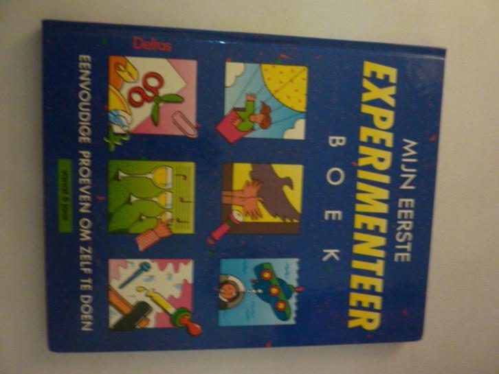 Mijn eerste experimenteerboek, eenvoudige proeven, Boeken, Overige Boeken, Zo goed als nieuw, Verzenden