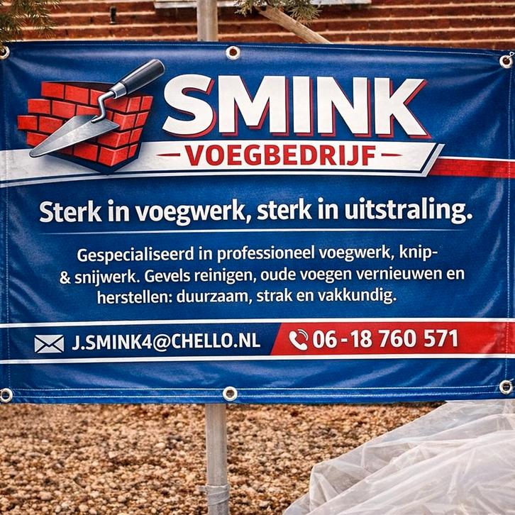 Voegbedrijf Smink, Diensten en Vakmensen, Gevelrenovatie en Voegers, Gevelreiniging, Gevelrenovatie, Impregnatie, Voegwerk