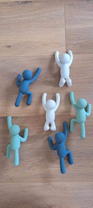 Umbra buddy 2 sets groen, blauw, wit kapstokhaken zgan beschikbaar voor biedingen