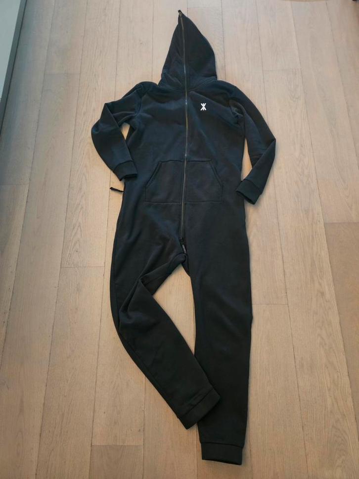 Onepiece Onesie - zwart - maat L, Kleding | Heren, Overige Herenkleding, Zo goed als nieuw, Ophalen of Verzenden
