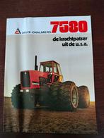 Allis-Chalmers 7580 Folder - Zeldzaam!, Ophalen of Verzenden, Gelezen, Algemeen, Allis-Chalmers