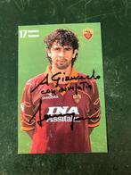Geaigneerde spelerskaart Damiano Tommasi AS Roma, Ophalen of Verzenden, Zo goed als nieuw, Spelerskaart