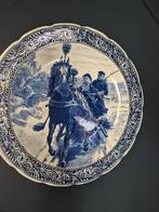 Royal Sphinx Delfts Bord - Paard en Koets, Antiek en Kunst, Antiek | Wandborden en Tegels, Ophalen of Verzenden