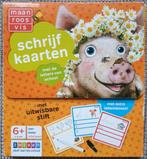 Schrijfkaarten Maan Roos Vis, Ophalen, Zo goed als nieuw, Taal en Lezen