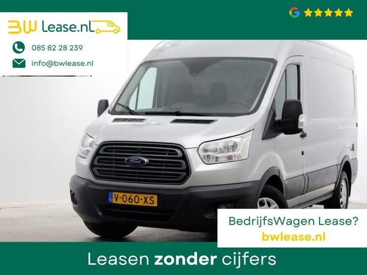 Ford Transit 350 2.0 TDCI 130pk E6 Automaat L2H2 Trend Servi, Auto's, Bestelauto's, Bedrijf, Lease, Financial lease, ABS, Airconditioning