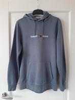 Tommy Jeans blauw/grijze hoodie maat S, Maat 46 (S) of kleiner, Gedragen, Blauw, Ophalen of Verzenden
