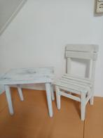 Decoratie tafeltje en stoeltje, Huis en Inrichting, Gebruikt, Ophalen