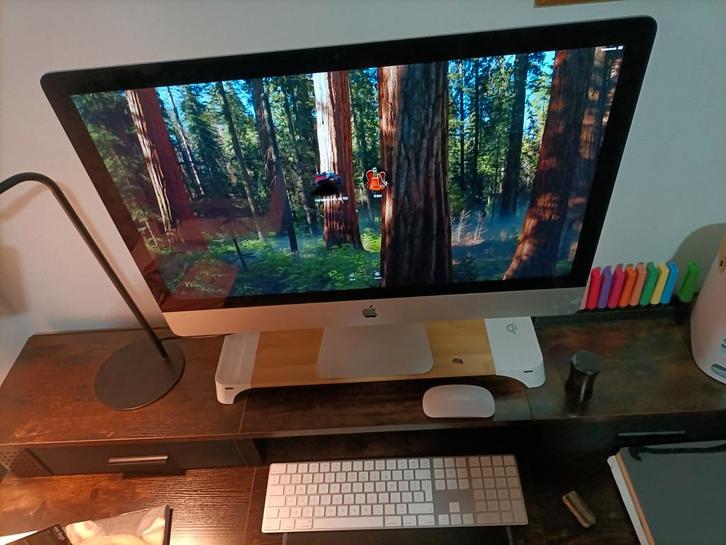 Apple imac retina 5k computer 27 inch, Computers en Software, Apple Desktops, Zo goed als nieuw, iMac, 3 tot 4 Ghz, Ophalen