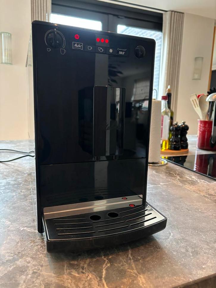 Melitta Caffeo Solo - volautomatisch bonen koffiezetapparaat, Witgoed en Apparatuur, Koffiezetapparaten, Zo goed als nieuw, Koffiebonen