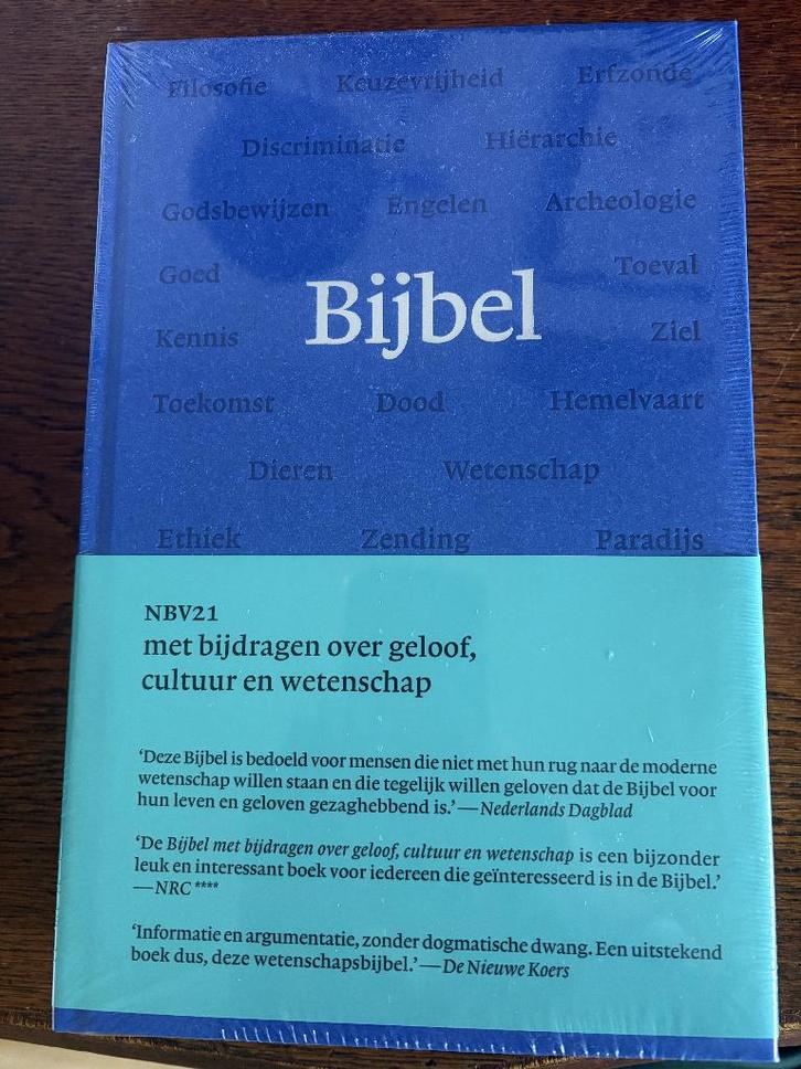 Wetenschapsbijbel NBV21, Antiek en Kunst, Antiek | Boeken en Bijbels, Verzenden