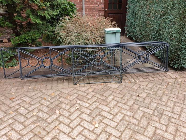 Sierhekwerk - Gebruikt, Tuin en Terras, Tuinhekken en Hekwerk, Gebruikt, Sierhekwerk, IJzer, Ophalen of Verzenden