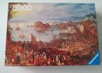 Ravensburger 6255908  Grote vismarkt Jan Brueghel 5000st, Ophalen of Verzenden, Meer dan 1500 stukjes, Gebruikt, Legpuzzel