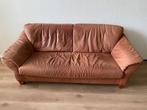 Leren bank ruime 2 of 2,5 zits of ligbank, Ophalen, Gebruikt, 150 tot 200 cm, Tweepersoons